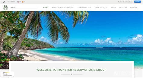 monster reservations group vacations.